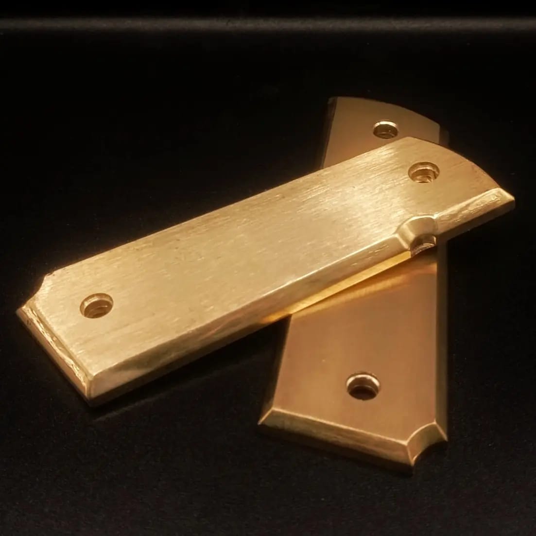Brass 1911 Compact/Office Size Grip Blank