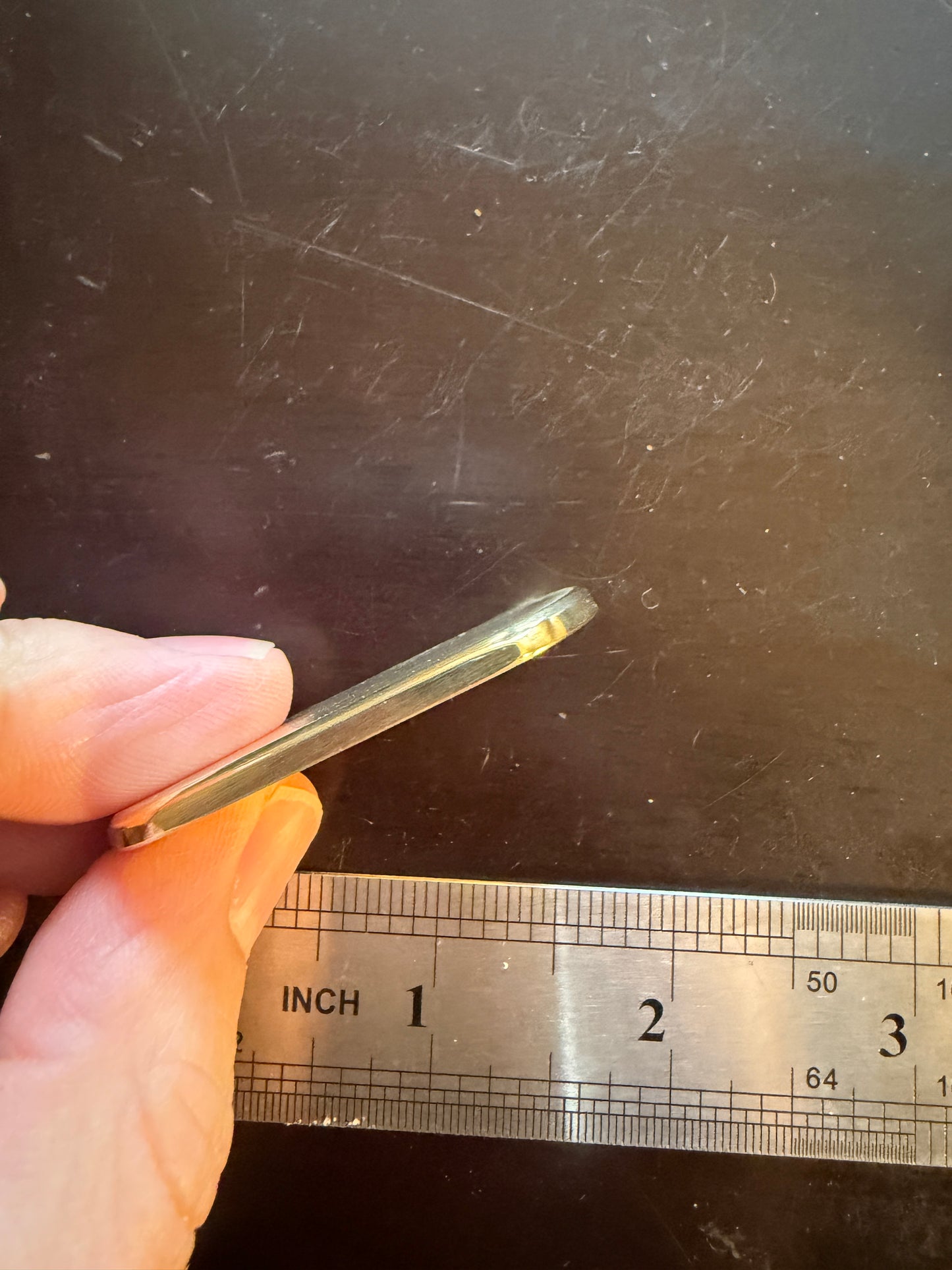 Solid Brass Dog Tags 4MM Thick