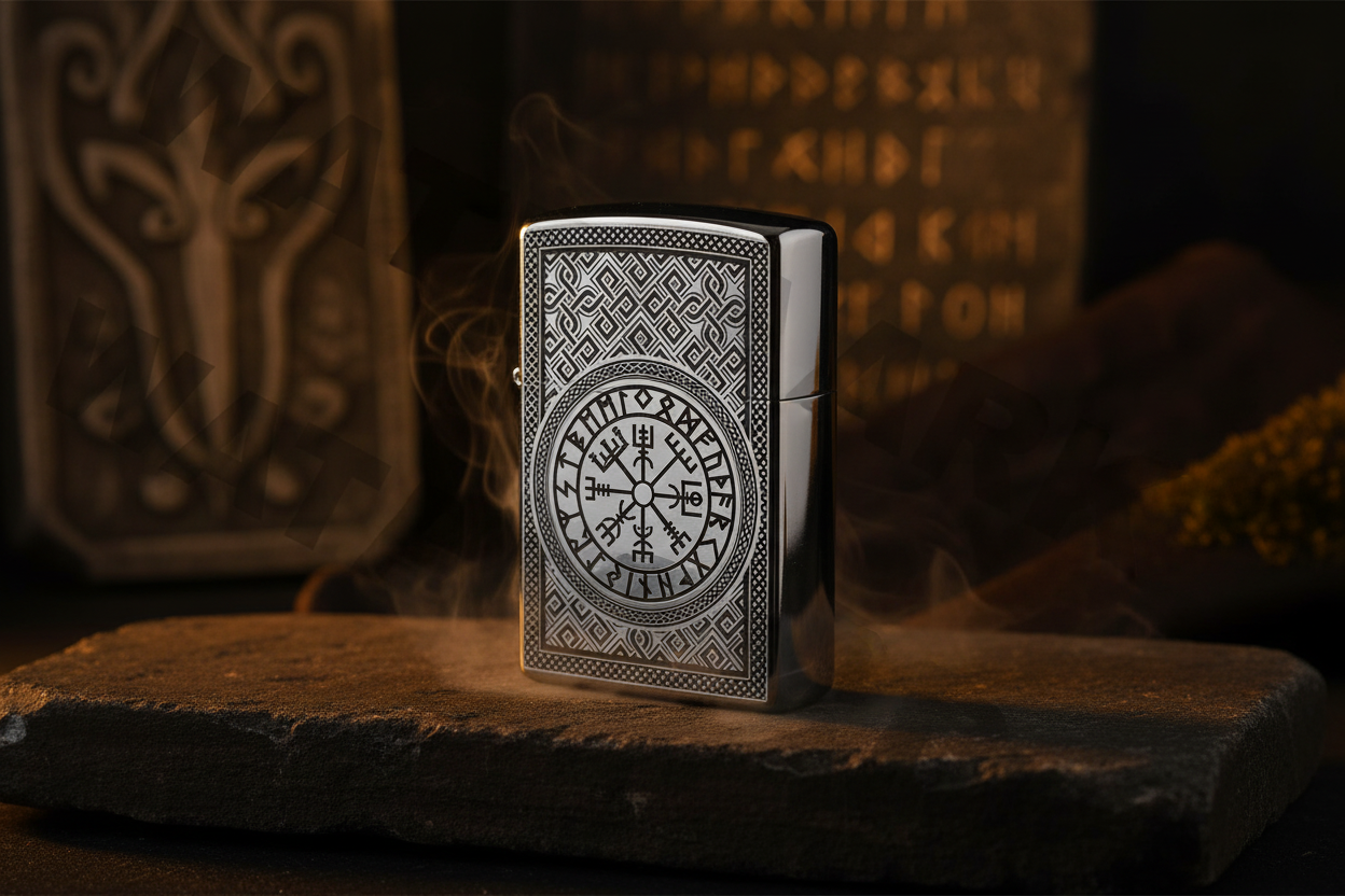 Helm of Awe Zippo Lighter Product Image