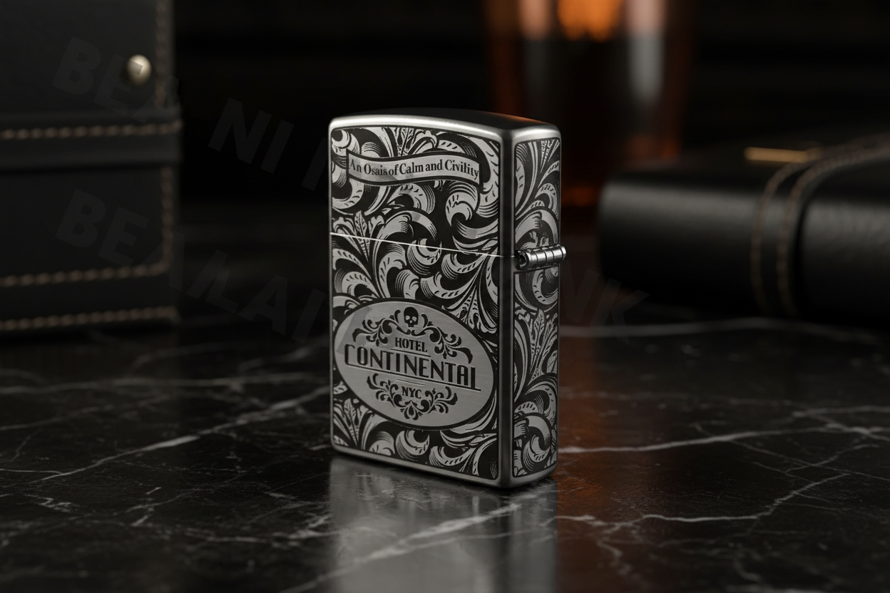 John Wick The Continental Zippo Lighter Product Image
