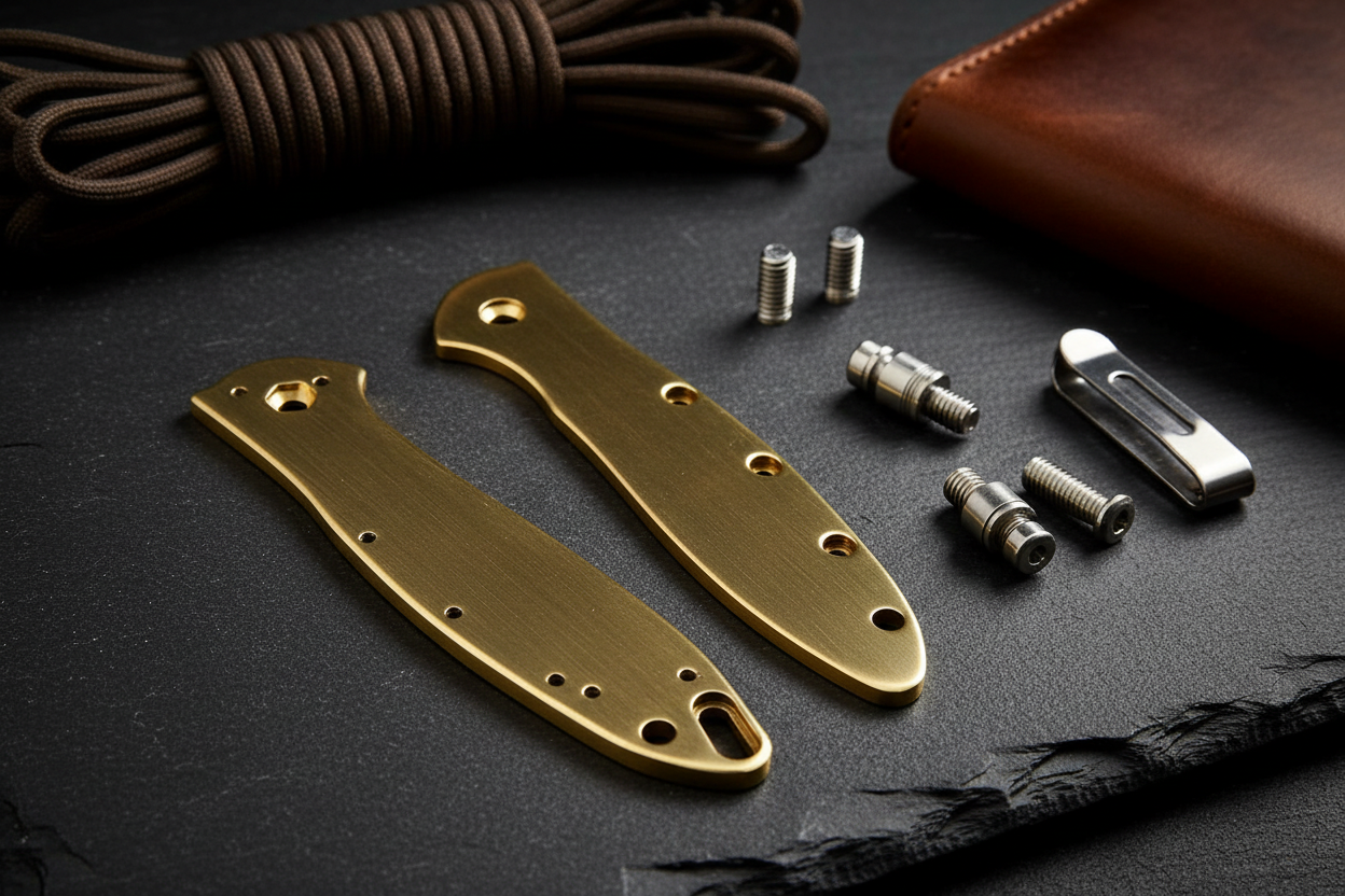 Kershaw Leek Brass Scales Product Image